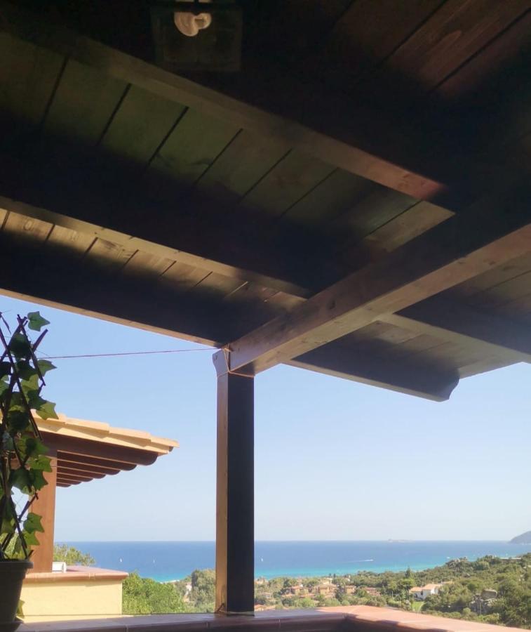 Villa Sole Vista Mare Super Panoramica Costa Rei Buitenkant foto