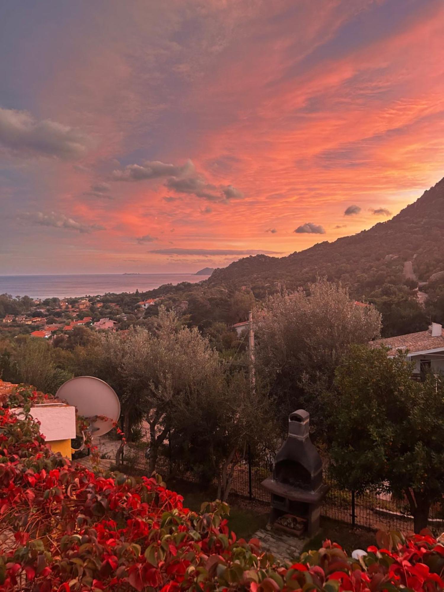 Villa Sole Vista Mare Super Panoramica Costa Rei Buitenkant foto