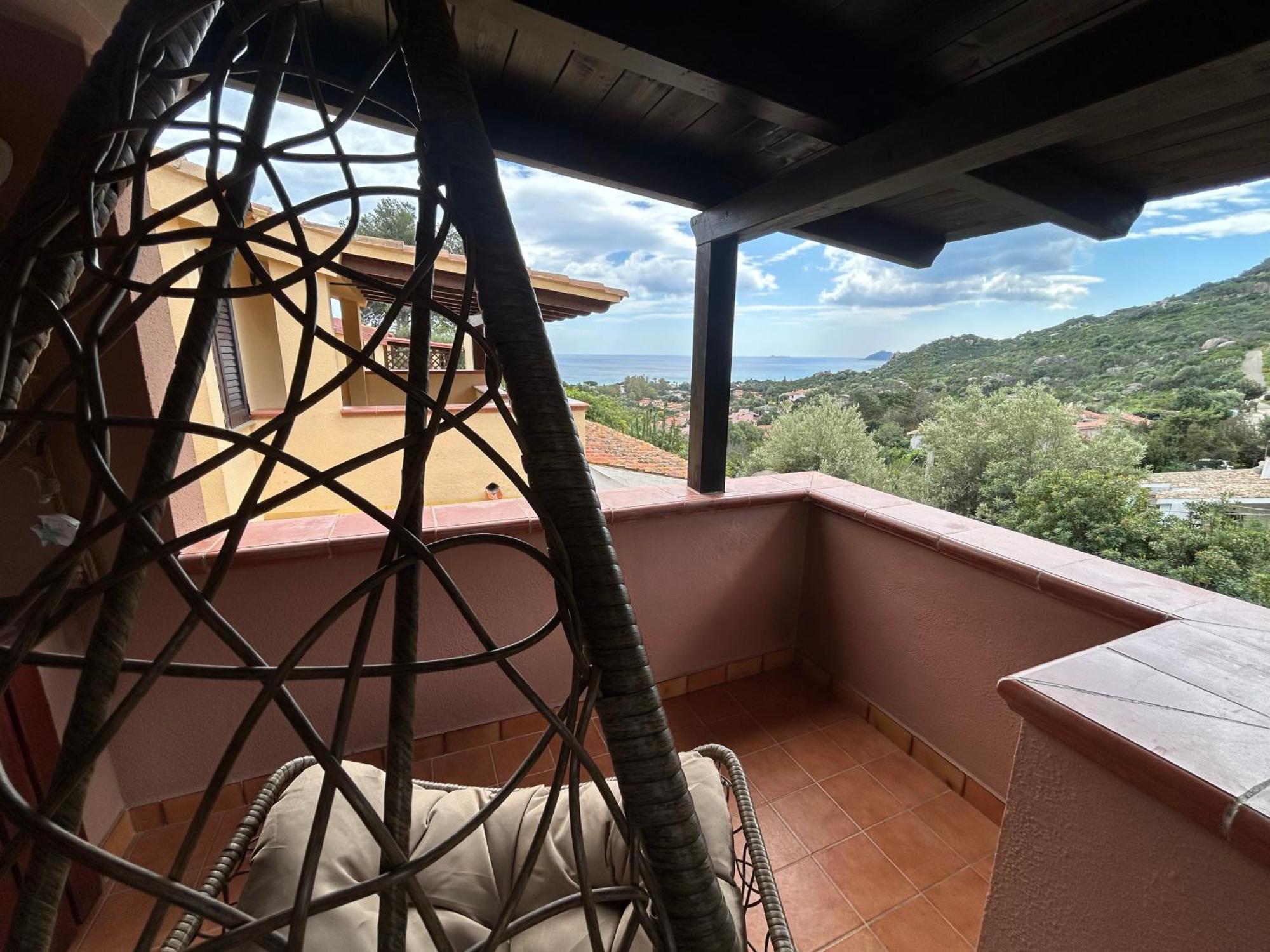 Villa Sole Vista Mare Super Panoramica Costa Rei Buitenkant foto