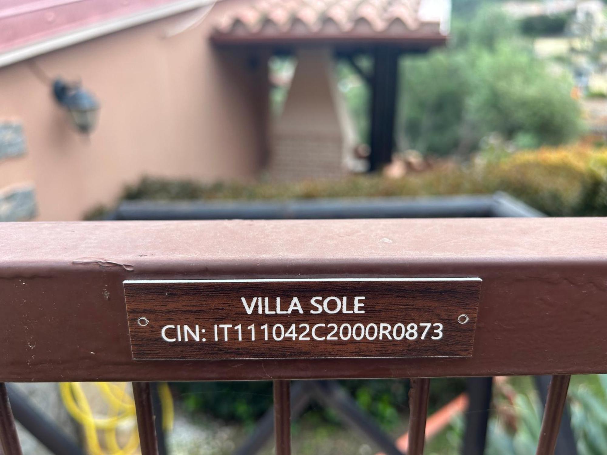 Villa Sole Vista Mare Super Panoramica Costa Rei Buitenkant foto